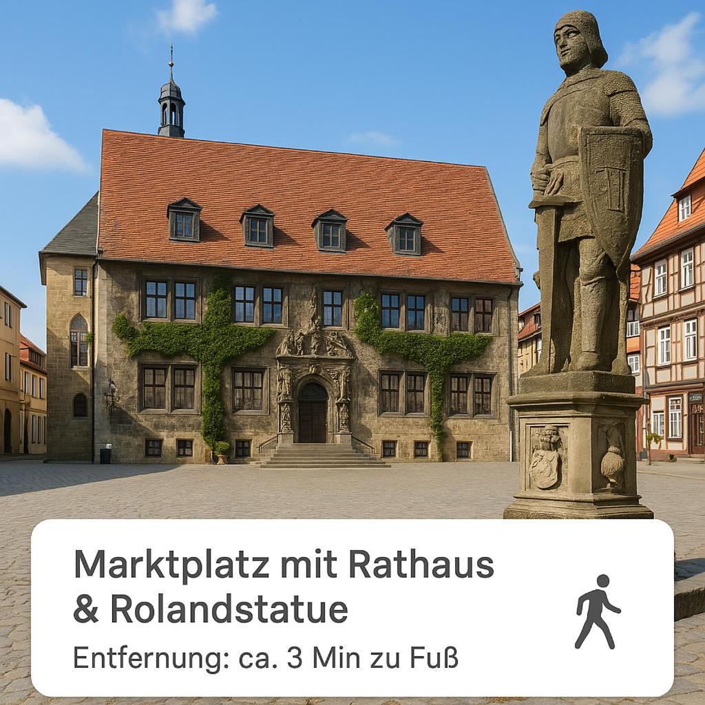 Harzer Fachwerkstube Quedlinburg Apartman Kültér fotó