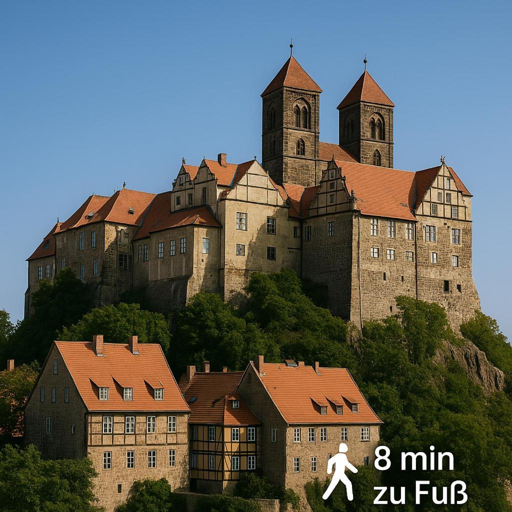 Harzer Fachwerkstube Quedlinburg Apartman Kültér fotó